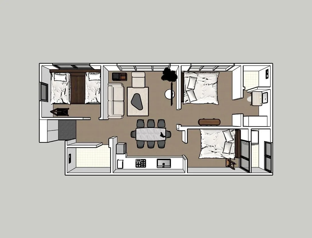 Spacious Home Near Incheon Airport For Families & Groups 0*,